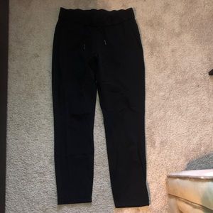 Lulu lemon on the fly 7/8 pant